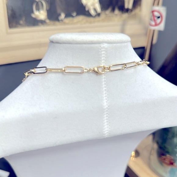 Repurposed Authentic Channel Heart Zipper Pull Pendant Necklace - Picture 3 of 3